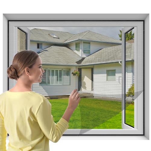 Selbstklebendes Fliegengitter für Fenster,...