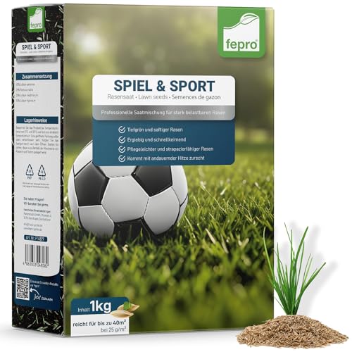 1kg Rasensamen Sport und Spiel schnellkeimend...