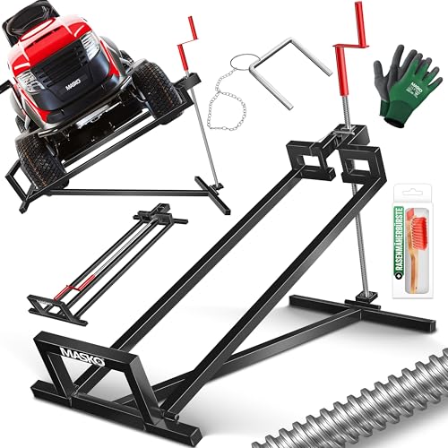 MASKO® XXL Rasentraktorheber 450 kg...