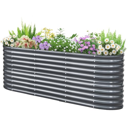 KING BIRD Hochbeet Verzinkter Stahl...