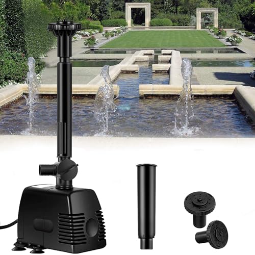 1000L/h 22W Garten Springbrunnenpumpe...