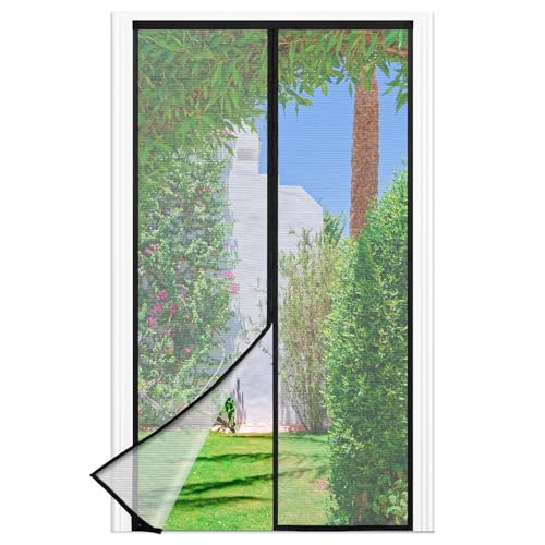 Fliegengitter Balkontür Magnet,90 * 205cm...