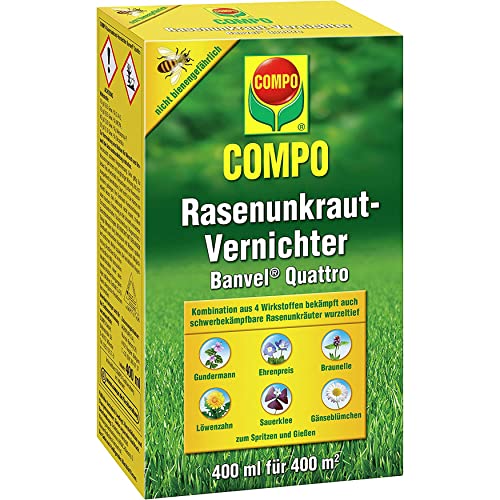 COMPO Rasenunkraut-Vernichter Banvel Quattro...