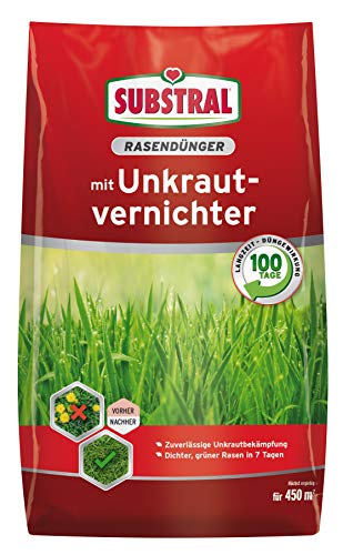 Substral Rasendünger mit Unkrautvernichter,...