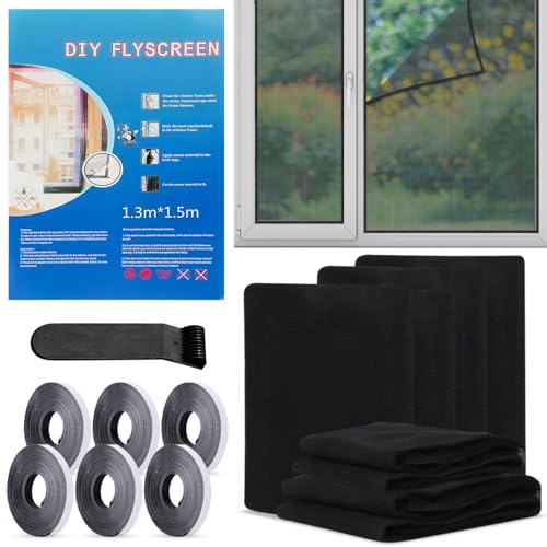 6 Stück Fliegengitter Fenster,...