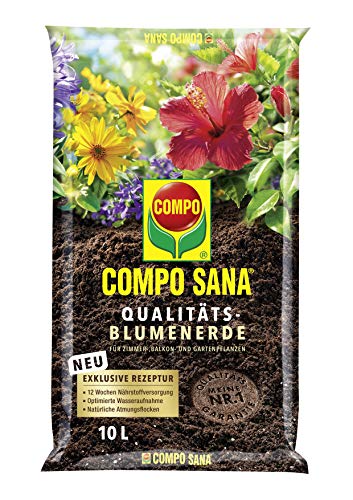 Compo SANA Qualitäts-Blumenerde mit 12...