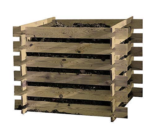 Steckkomposter Holz Kompostsilo Bausatz...