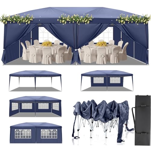 LEADZM Pavillon 3x6m Pop-up Wasserdicht...