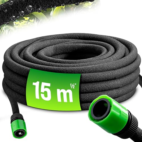 MONZANA® Bewässerungsschlauch 15 m 1/2 Zoll...