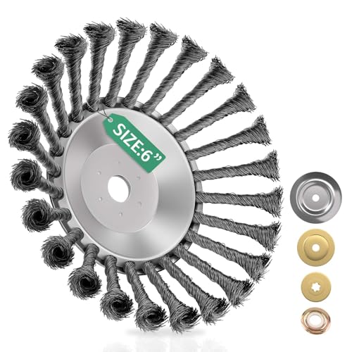 TGNISI Unkrautbürste für Freischneider –...