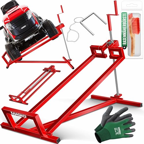 MASKO® XXL Rasentraktorheber 450 kg...