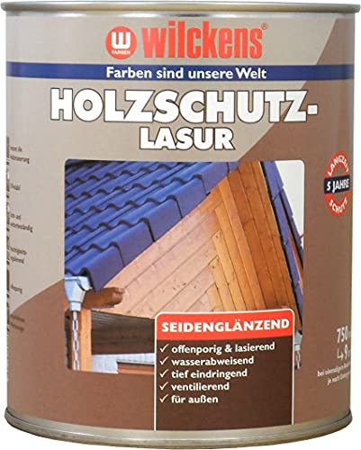 Wilckens Holzschutzlasur für Außen, 750 ml,...