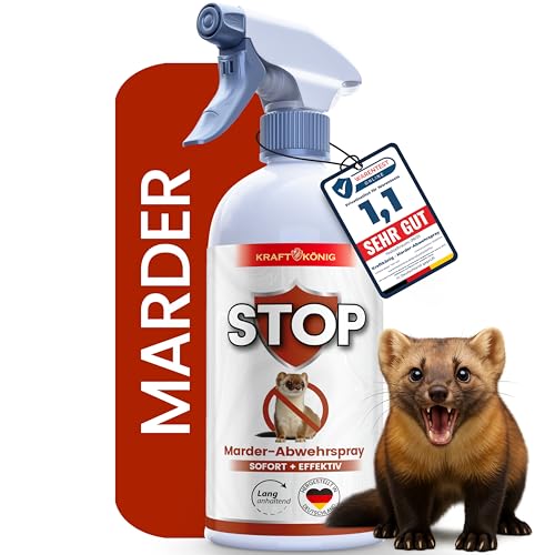KRAFTKÖNIG PREMIUM Marderspray - Sofort +...