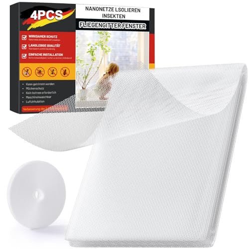 ZUIYIN Fliegengitter für Fenster (4er Set |...