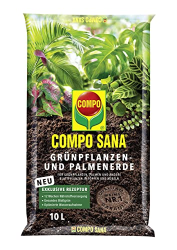COMPO SANA Grünpflanzenerde und Palmenerde...