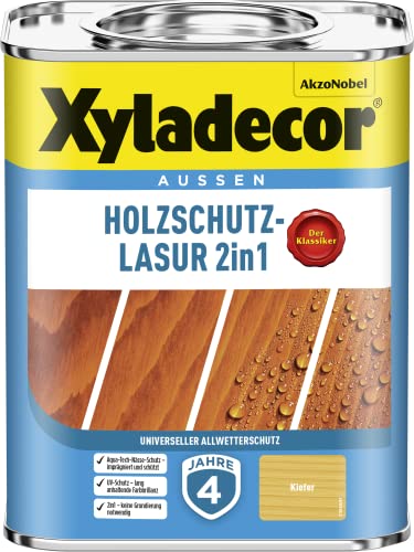 Xyladecor Holzschutz-Lasur 2in1, Kiefer,...