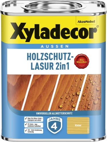 Xyladecor Holzschutz-Lasur 2 in 1, 750 ml,...