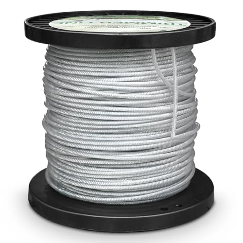 Akuoly 2,4mm Trimmerfaden 60m Trimmerschnur...