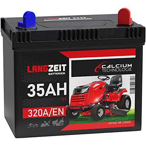 Langzeit Rasentraktor Batterie 12V 35Ah...