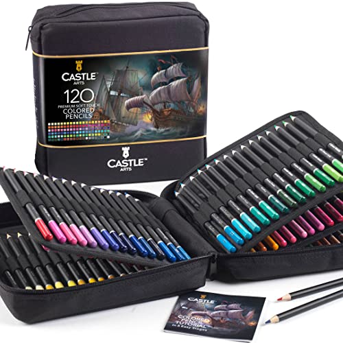 Castle Art Supplies 120 Buntstifte Set |...