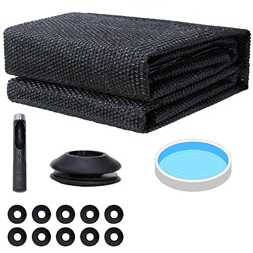 Melko Solarfolie Pool Ø 500 cm Poolabdeckung...