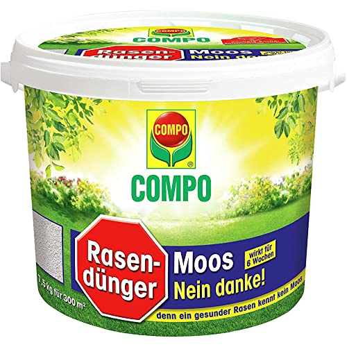 COMPO Rasendünger Moos -nein Danke! mit 6...