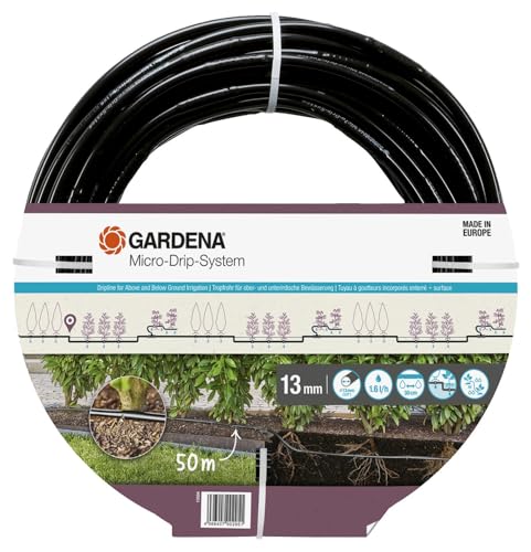 Gardena ober- und unterirdisches Tropfrohr:...