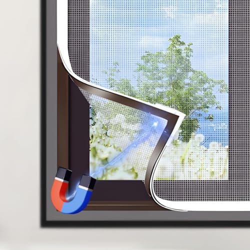 Fliegengitter Fenster Magnetisch, Diy...