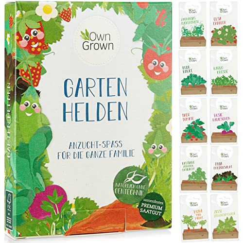 Kinder Pflanzen Set: Tolles Kinder Anzuchtset...