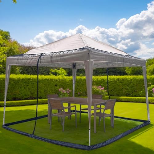 Moskitonetz Pavillon Fliegengitter 3 x 3 m:...