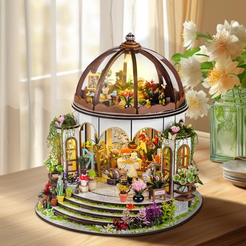 BuzzoXerex Miniaturhaus Bausatz mit LED...