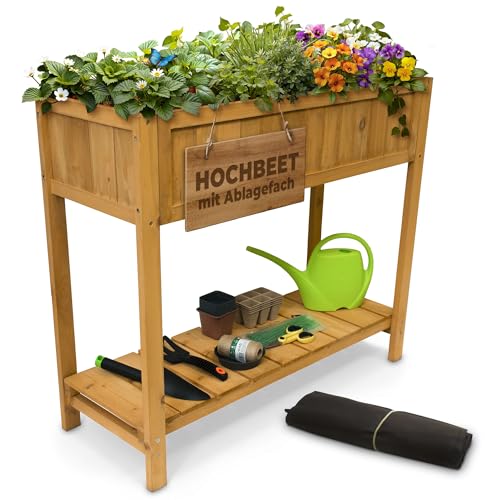 STREND PRO Hochbeet Balkon | 76cm(h) x...