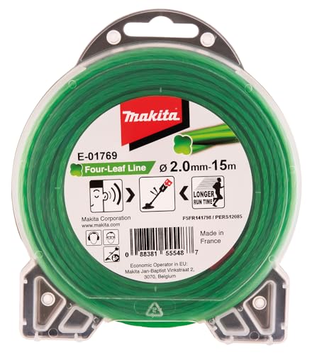 Makita E-01769 Mähfaden Four-Leaf 2,0 mm x...