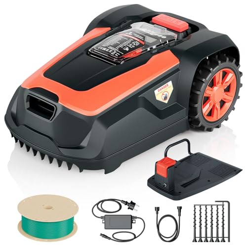 OKAYBOT M1 Mähroboter mit Begrenzungskabel...