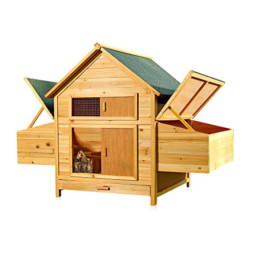 Melko Hühnerstall für 4 Hühner...