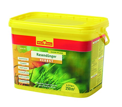 WOLF Garten - Rasen-Herbst-Dünger LK-B 250;...