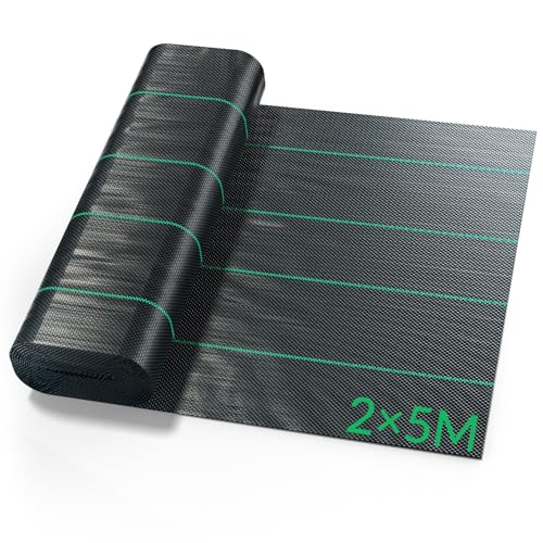 Velway Unkrautvlies Garten Extra Stark 2x5M -...