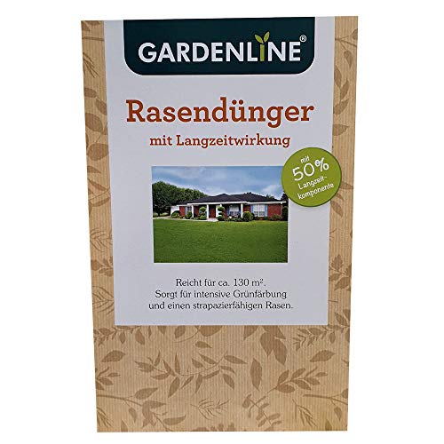 Gardenline Rasendünger mit Langzeitwirkung -...