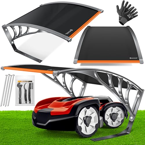 KESSER® Mähroboter Garage Dach Carport...