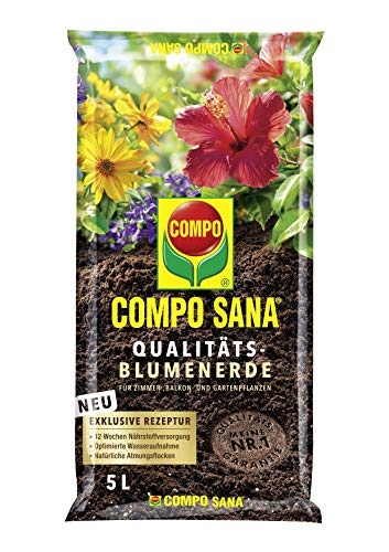 COMPO SANA Qualitäts-Blumenerde, Ca. 50%...