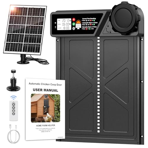 MASTERFUN Große Automatische Hühnerklappe...
