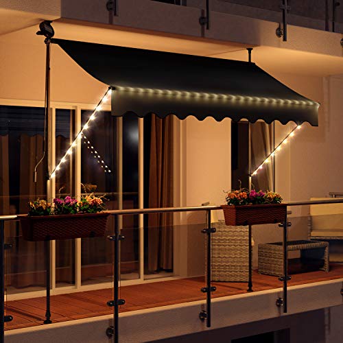 Swing & Harmonie Markise mit LED Beleuchtung...