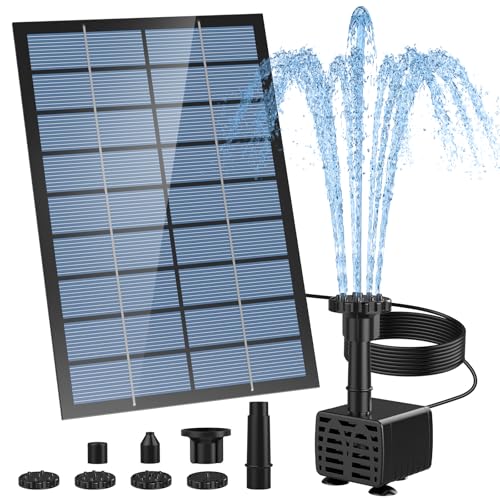 AISITIN Solar Springbrunnen für Außen 2.5W,...