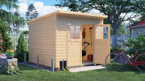 ALPHOLZ Gartenhaus Alster, Gerätehaus Holz,...