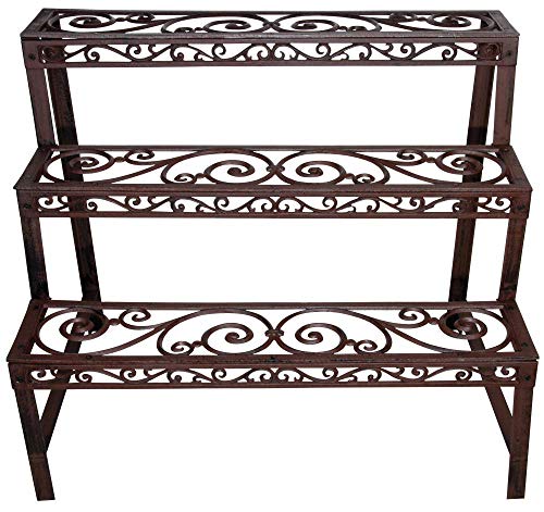 Esschert Design Balkon Pflanzentreppe,...