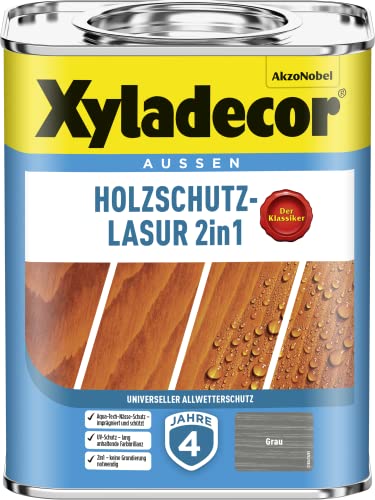 Xyladecor Holzschutz-Lasur 2 in 1, 750 ml,...