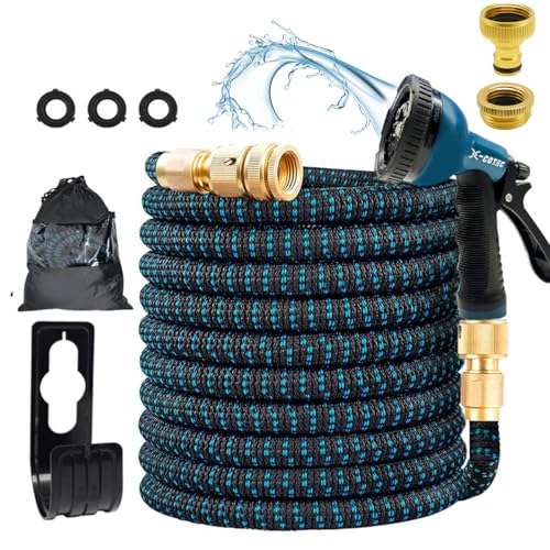 X-COTEC Gartenschlauch 15m flexibel & dehnbar...