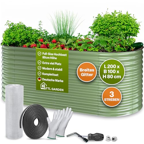 TTL GARDEN 200x100x80cm Inspire L Salbei...