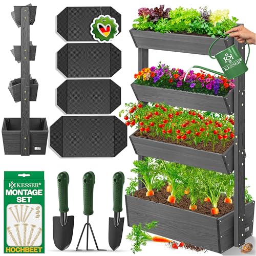 KESSER® Hochbeet mit 4 Etagen Premium...