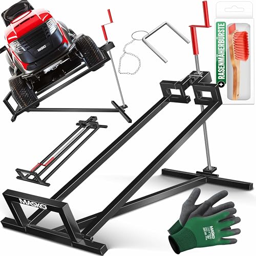 MASKO® XXL Rasentraktorheber 450 kg...